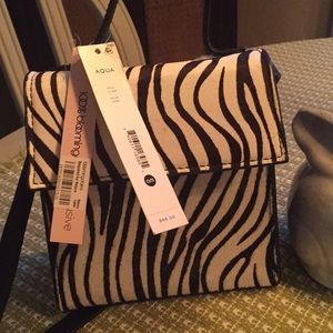 ✨NWT Aqua Calf Hair Bag